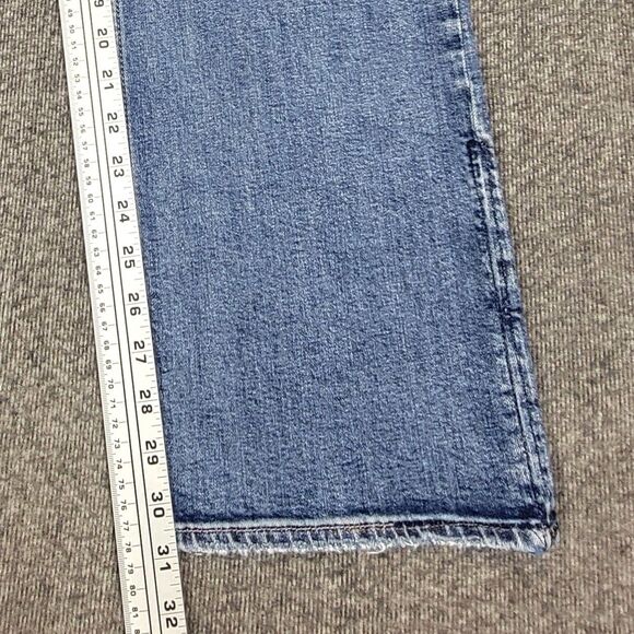 Silver Jeans Co Jeans Womens 16/31 Blue Avery Slim Boot Distressed Stretch Denim - Picture 6 of 13